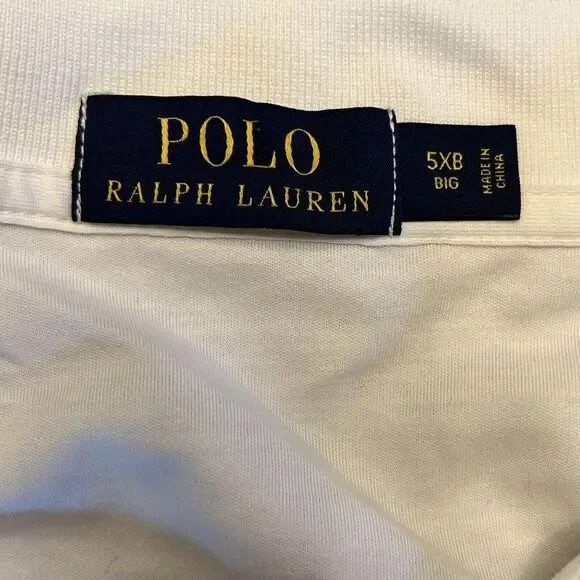 Polo by Ralph Lauren Cream Polo Shirt - Picture 5 of 6